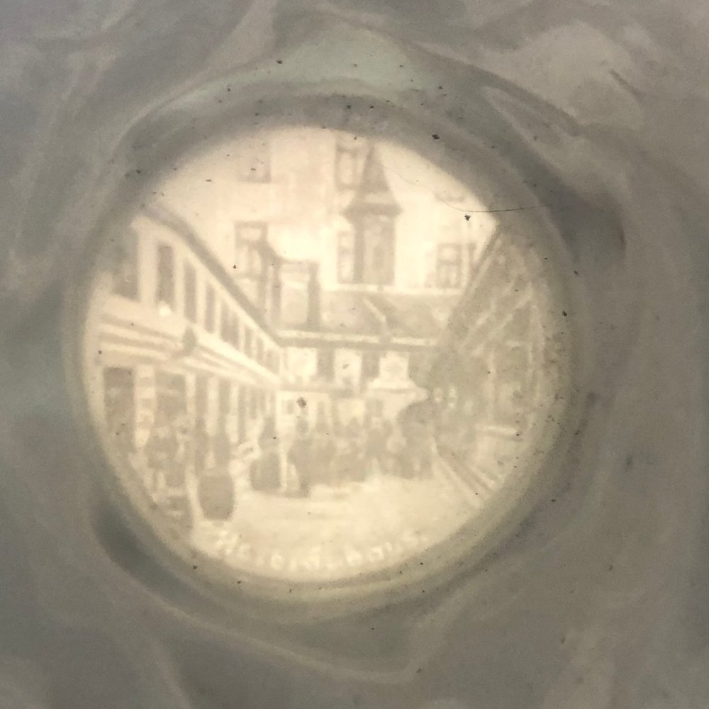 German woman mug with a pretty picture